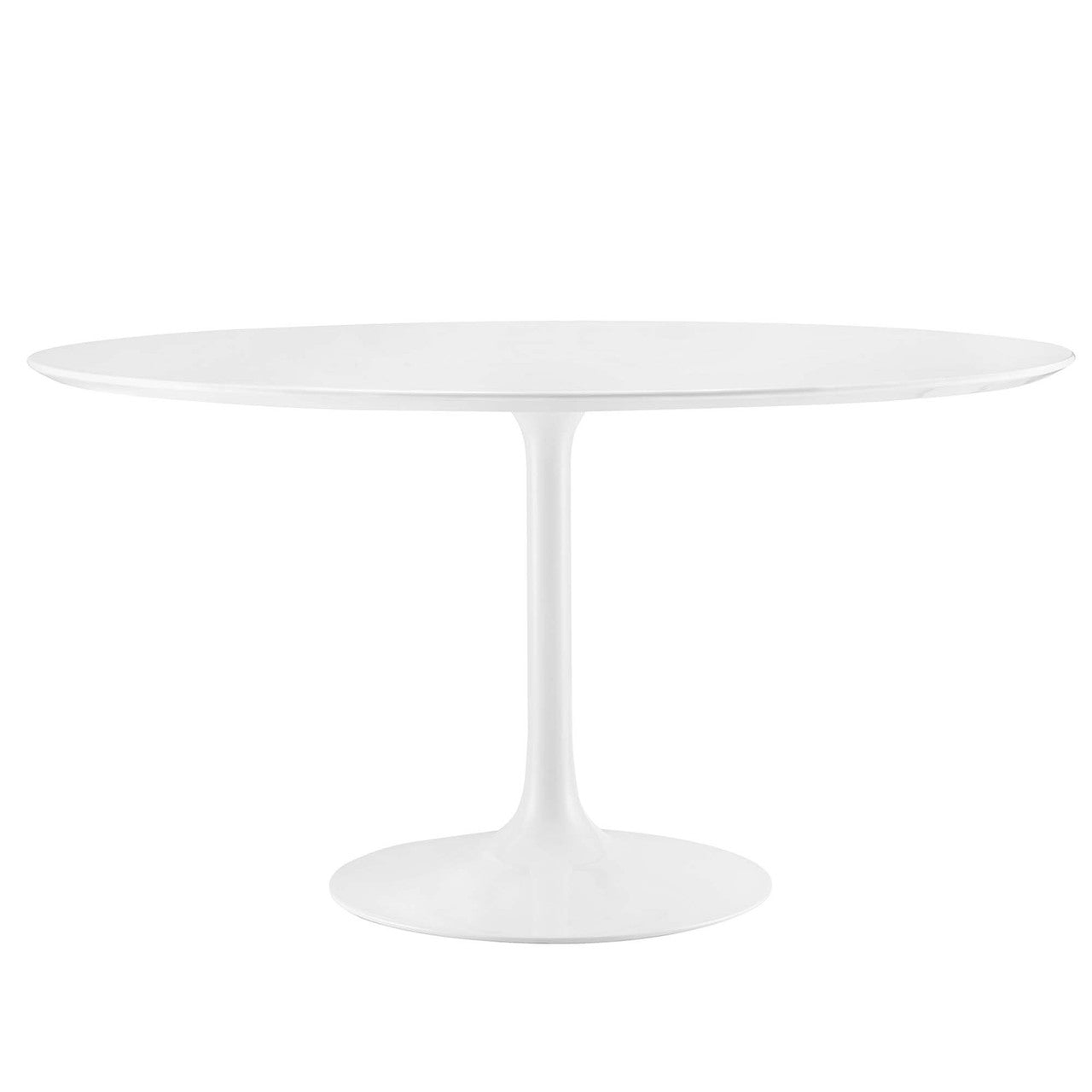Modway EEI-1119-WHI Lippa 54" Round Wood Dining Table White