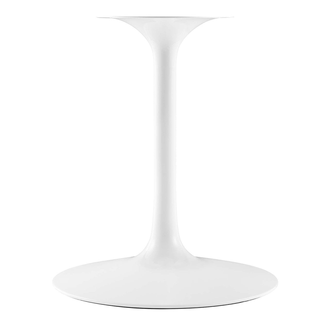 Modway EEI-1119-WHI Lippa 54" Round Wood Dining Table White