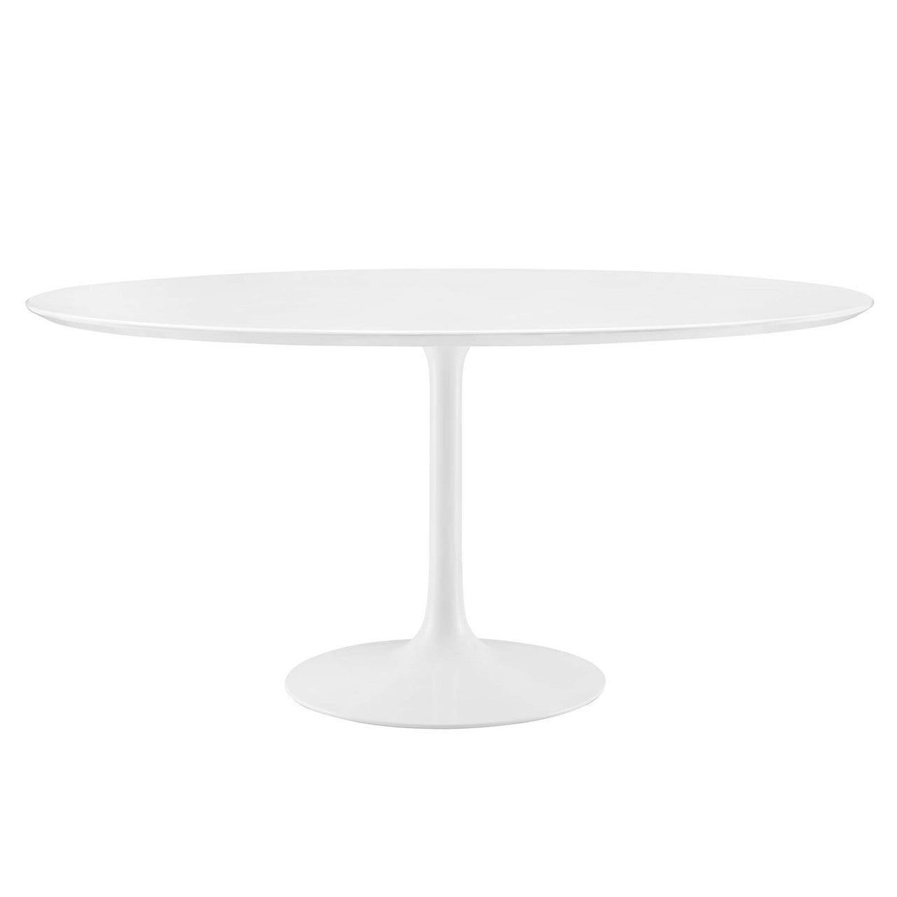 Modway EEI-1120-WHI Lippa 60" Round Wood Dining Table White