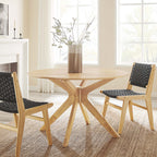 Modway EEI-3847 Crossroads 47" Round Wood Dining Table