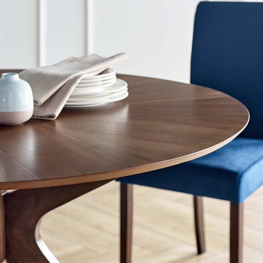 Modway EEI-3847 Crossroads 47" Round Wood Dining Table