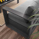 Modway EEI-5750 Tahoe 2-Piece Outdoor Patio Powder-Coated Aluminum Set