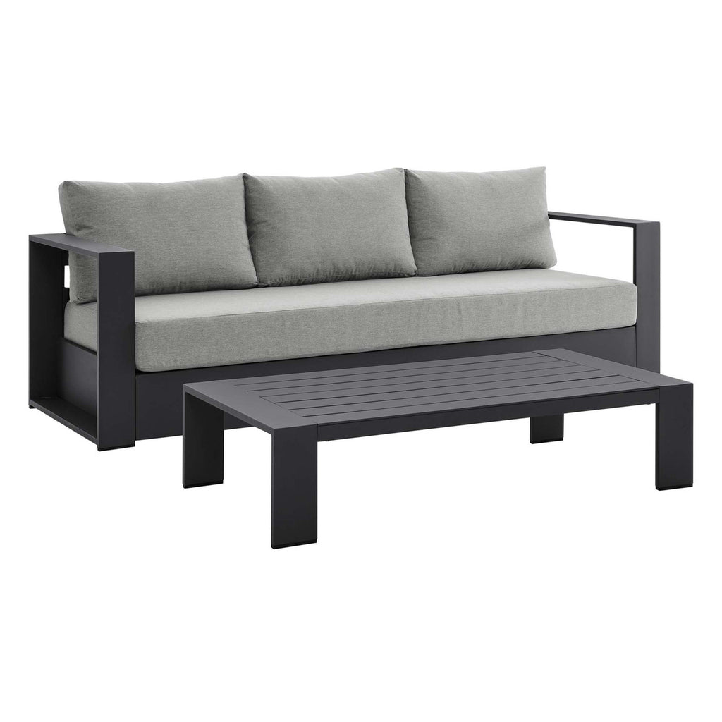 Modway EEI-5750 Tahoe 2-Piece Outdoor Patio Powder-Coated Aluminum Set