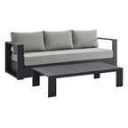 Modway EEI-5750 Tahoe 2-Piece Outdoor Patio Powder-Coated Aluminum Set