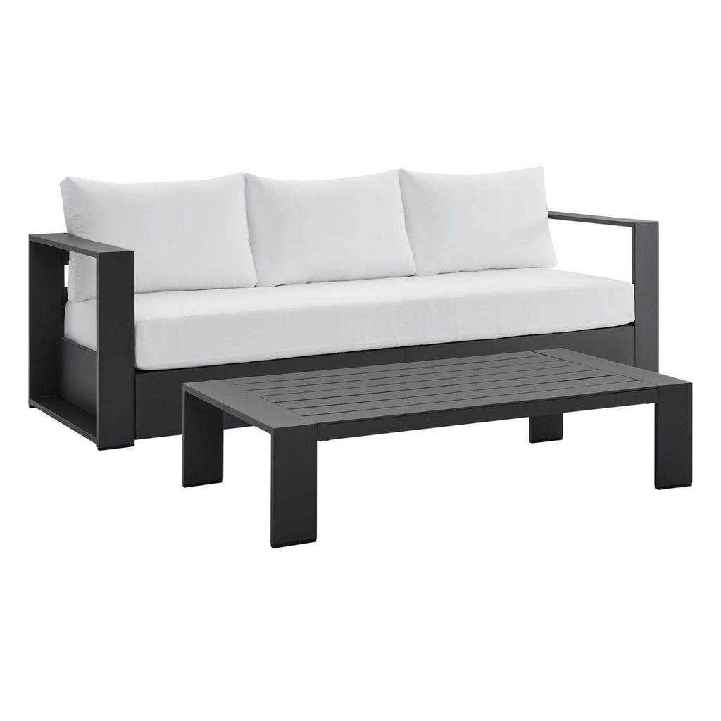 Modway EEI-5750 Tahoe 2-Piece Outdoor Patio Powder-Coated Aluminum Set