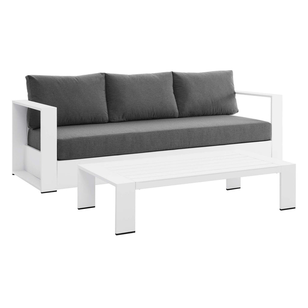 Modway EEI-5750 Tahoe 2-Piece Outdoor Patio Powder-Coated Aluminum Set