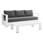 Modway EEI-5750 Tahoe 2-Piece Outdoor Patio Powder-Coated Aluminum Set