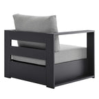 Modway EEI-5751 Tahoe 2-Piece Outdoor Patio Powder-Coated Aluminum Armchair Set