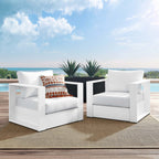 Modway EEI-5751 Tahoe 2-Piece Outdoor Patio Powder-Coated Aluminum Armchair Set