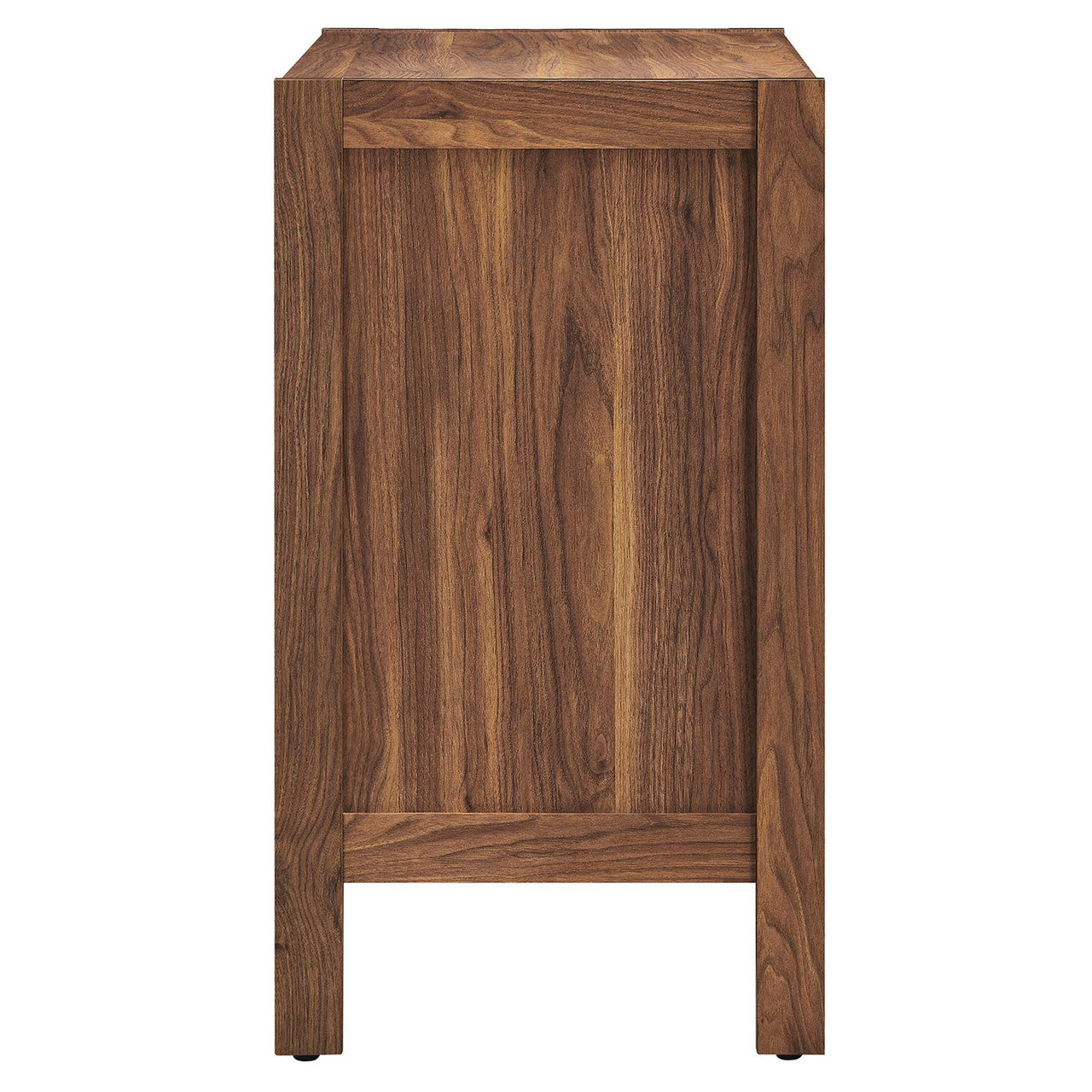 Modway EEI-6615-WAL Capri 33" Wood Grain Storage Cabinet Walnut