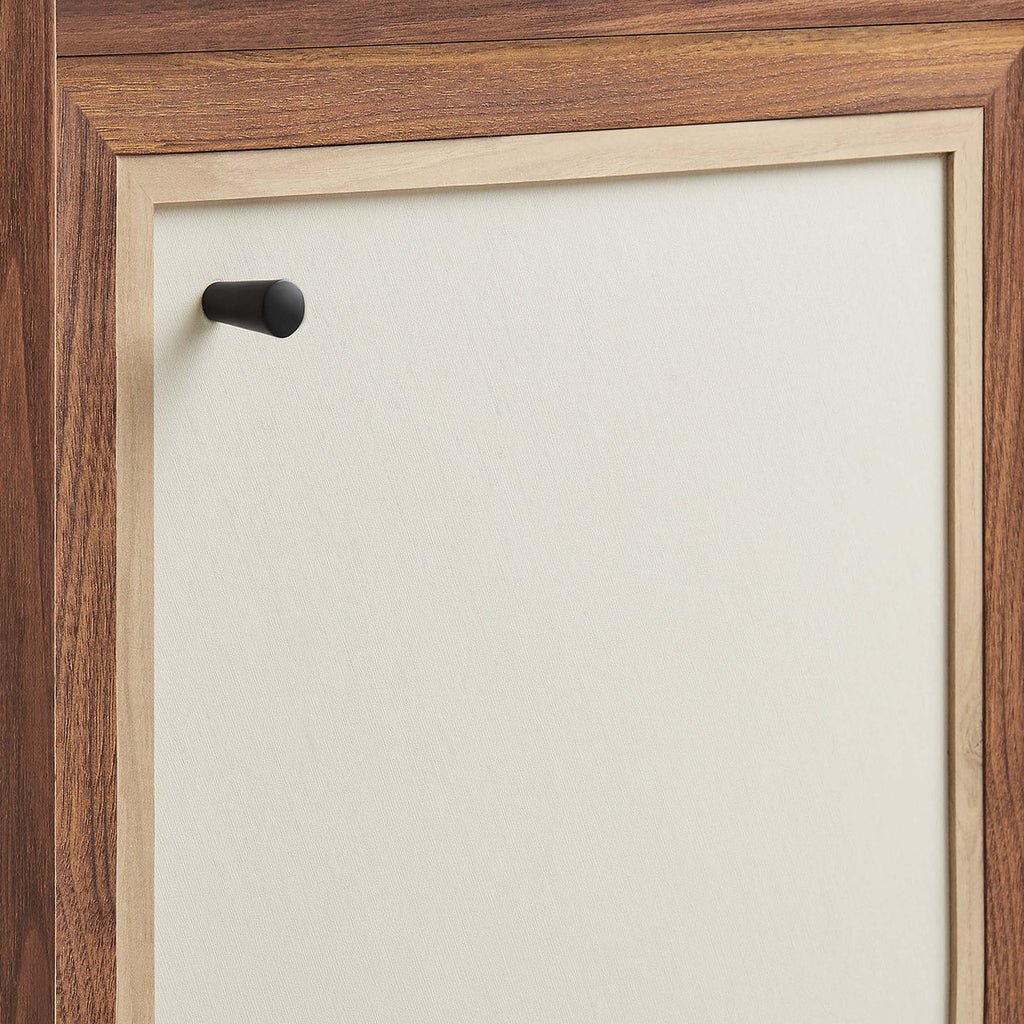 Modway EEI-6617-WAL Capri 49" Wood Grain Office Desk Walnut