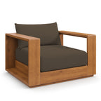 Modway EEI-6782-NAT-COA Tahoe Outdoor Patio Acacia Wood Chair