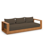 Modway EEI-6784-NAT-COA Tahoe Outdoor Patio Acacia Wood Sofa