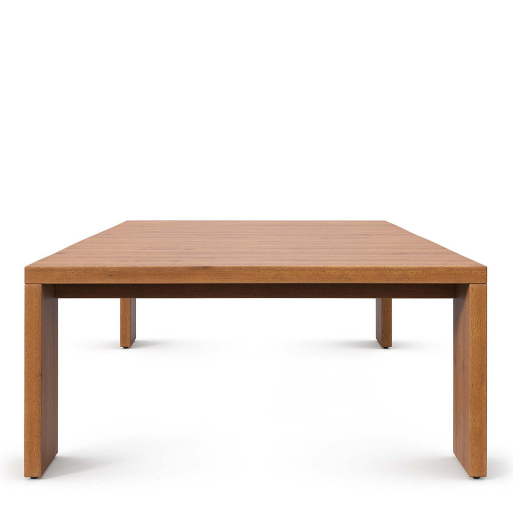 Modway EEI-6799-NAT-COA Tahoe 2-Piece Outdoor Patio Acacia Wood Sofa and Coffee Table Set