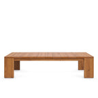 Modway EEI-6799-NAT-COA Tahoe 2-Piece Outdoor Patio Acacia Wood Sofa and Coffee Table Set