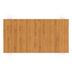 Modway EEI-6799-NAT-COA Tahoe 2-Piece Outdoor Patio Acacia Wood Sofa and Coffee Table Set