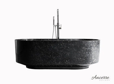 Odessa 67" W x 30.7" D Freestanding Forged Caron Fiber Bathtub