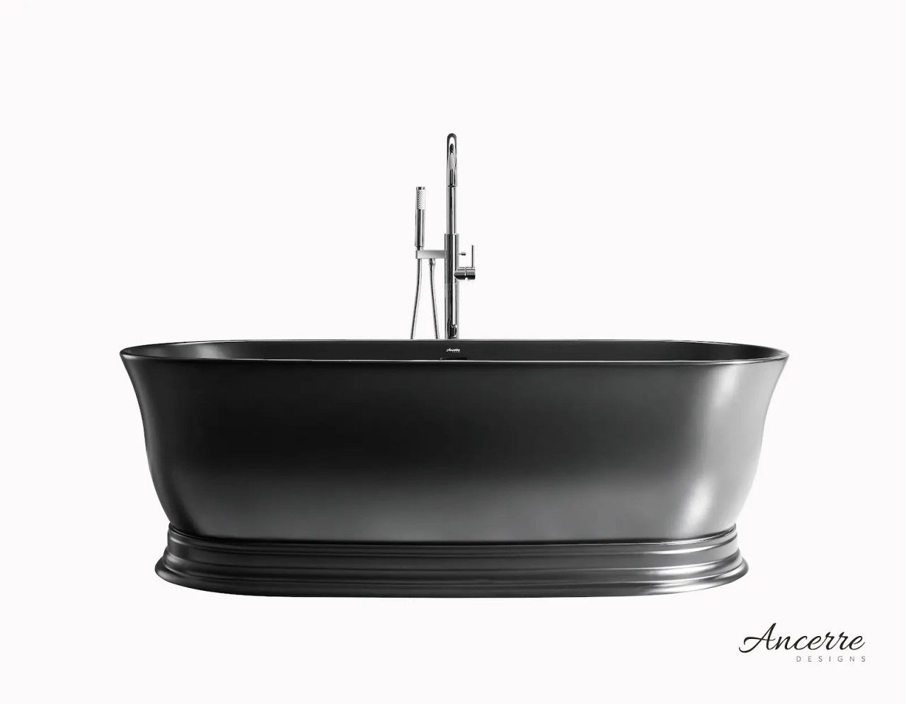 Heritage 70.9" B X 31.5" D Freestanding Solid Surface Bathtub