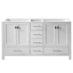 VHG GD-50060-CAB-WH Caroline Avenue 60" Double Cabinet in White