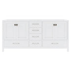 VHG GD-50072-CAB-WH Caroline Avenue 72" Double Cabinet in White