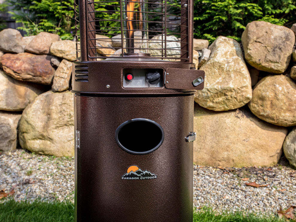 Paragon Outdoor Shine Flame Tower Heater, 82.5", 44,000 BTU - OH-M744