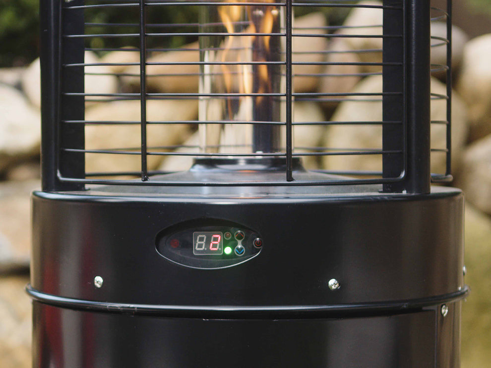 Paragon Outdoor Illume Remote Control Flame Tower Heater, 82.5", 44,000 BTU - OH-R744