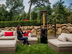 Paragon Outdoor Illume Remote Control Flame Tower Heater, 82.5", 44,000 BTU - OH-R744