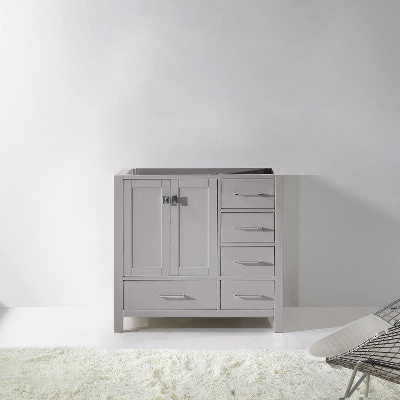 VHG GS-50036-CAB-GR Caroline Avenue 36" Single Cabinet in Gray