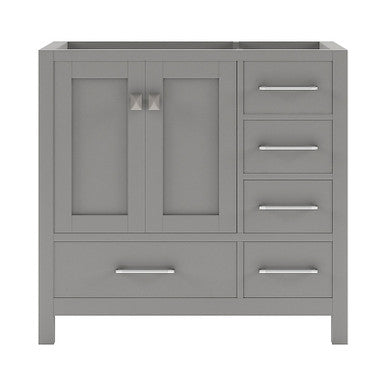 VHG GS-50036-CAB-GR Caroline Avenue 36" Single Cabinet in Gray