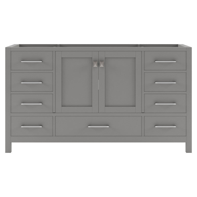 VHG GS-50060-CAB-GR Caroline Avenue 60" Single Cabinet in Gray