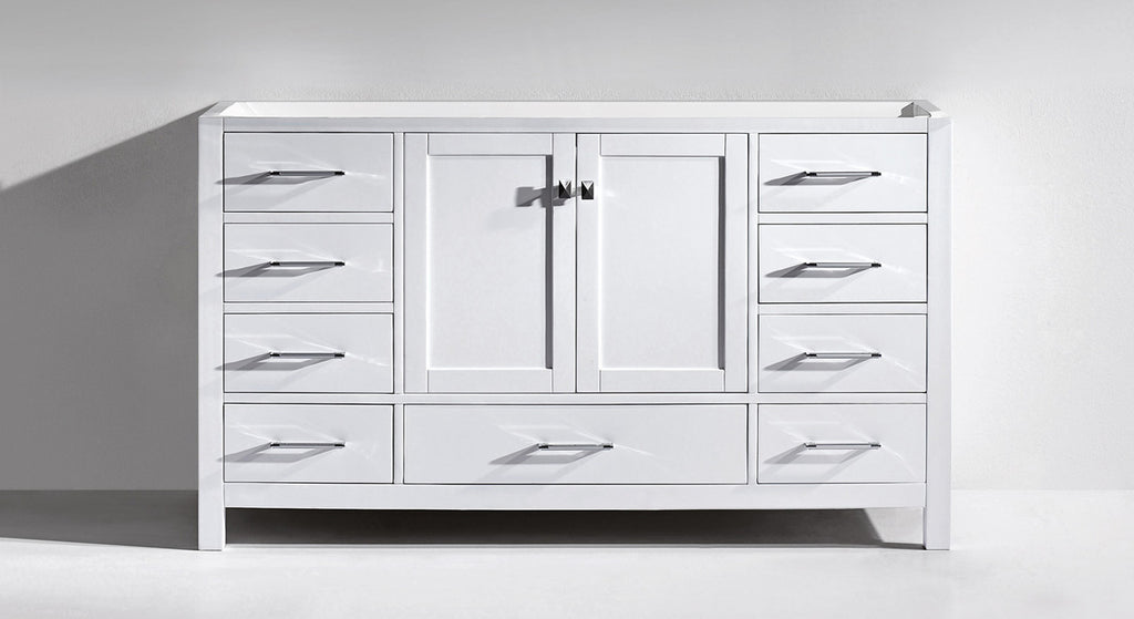 VHG GS-50060-CAB-WH Caroline Avenue 60" Single Cabinet in White