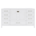 VHG GS-50060-CAB-WH Caroline Avenue 60" Single Cabinet in White