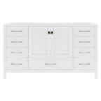 VHG GS-50060-CAB-WH Caroline Avenue 60" Single Cabinet in White