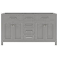 VHG MD-2060-CAB-GR Caroline 60" Double Cabinet in Gray