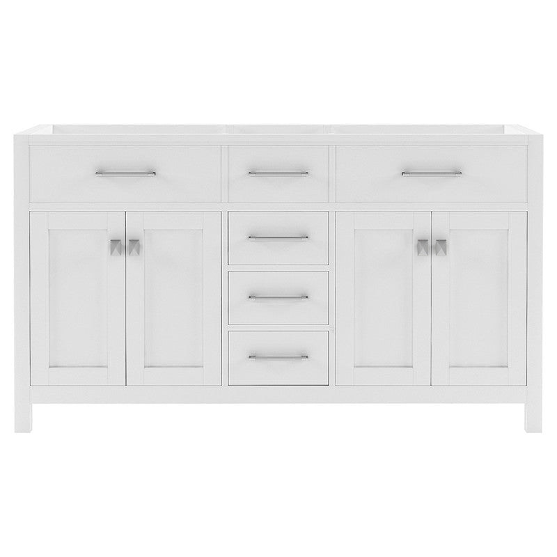 VHG MD-2060-CAB-WH Caroline 60" Double Cabinet in White