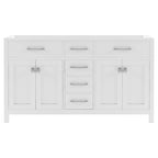 VHG MD-2060-CAB-WH Caroline 60" Double Cabinet in White