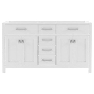 VHG MD-2060-CAB-WH Caroline 60" Double Cabinet in White