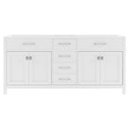 VHG MD-2072-CAB-WH Caroline 72" Double Cabinet in White