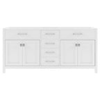 VHG MD-2072-CAB-WH Caroline 72" Double Cabinet in White