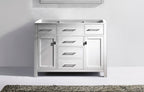 VHG MS-2048-CAB-WH Caroline 48" Single Cabinet in White