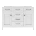 VHG MS-2048-CAB-WH Caroline 48" Single Cabinet in White