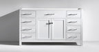 VHG MS-2060-CAB-WH Caroline 60" Single Cabinet in White