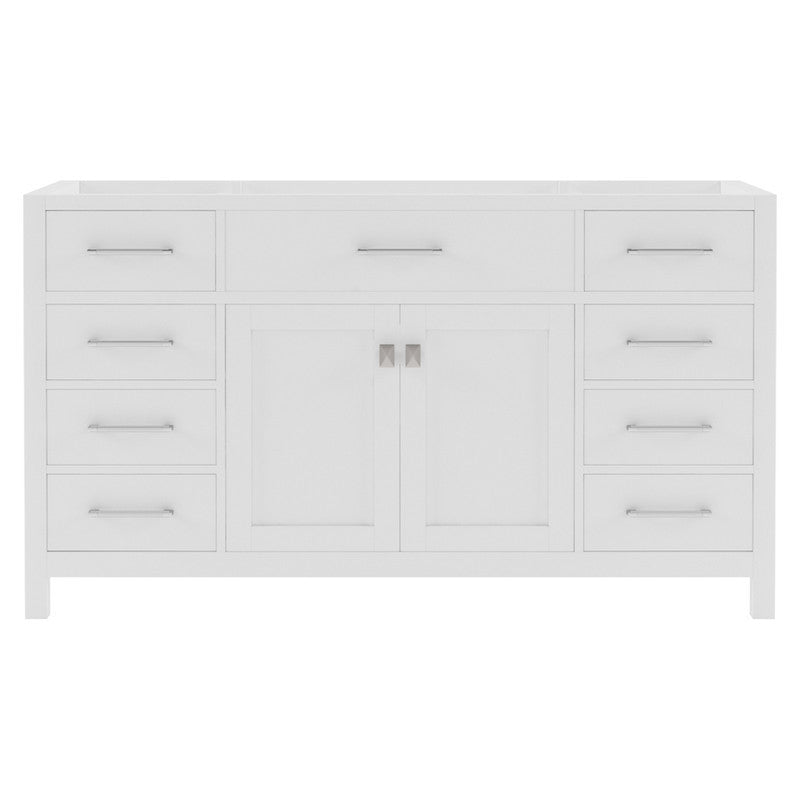 VHG MS-2060-CAB-WH Caroline 60" Single Cabinet in White