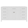 VHG MS-2060-CAB-WH Caroline 60" Single Cabinet in White