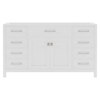 VHG MS-2060-CAB-WH Caroline 60" Single Cabinet in White