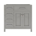 VHG MS-2136L-CAB-GR Caroline Parkway 36" Single Cabinet in Gray