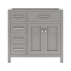 VHG MS-2136L-CAB-GR Caroline Parkway 36" Single Cabinet in Gray