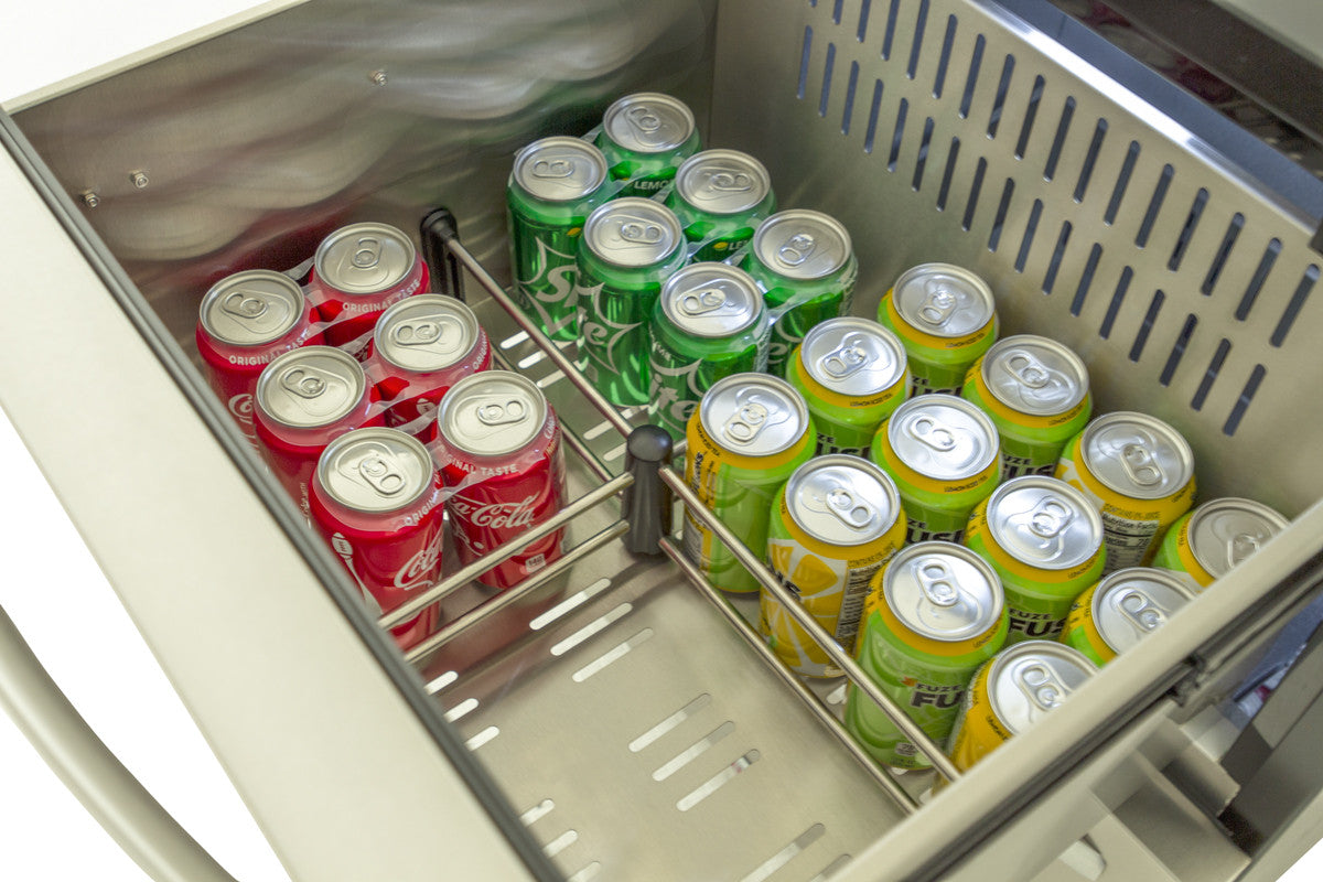 Blaze Double Drawer 5.1 cu. ft. Refrigerator - BLZ-SSRF-DBDR5.1  4