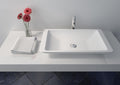 Legion Furniture WJ9002 23.6" Solid Surface Vessel Sink in White