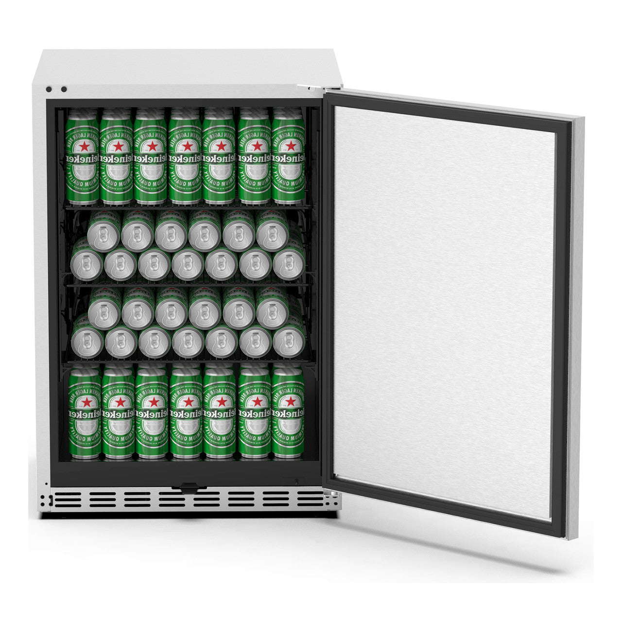 HCK 5.12 Cubic Ft. Indoor/Outdoor Stainless Steel Refridgerator